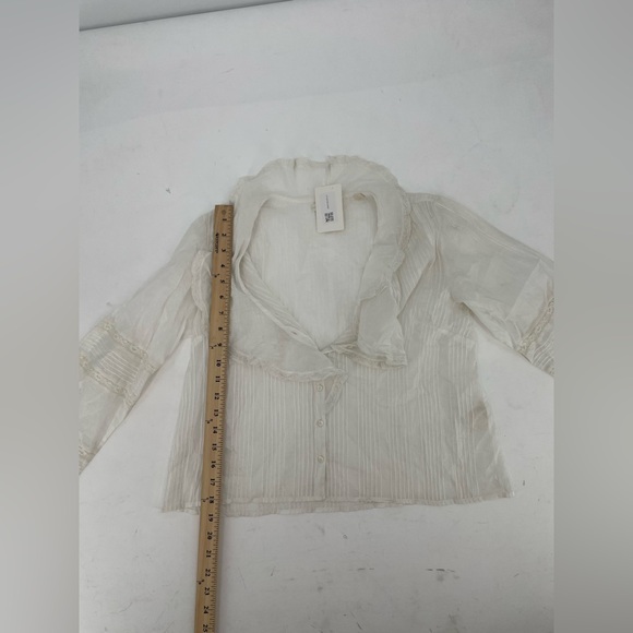 Doen Women’s White Shirt size L - Picture 5 of 7